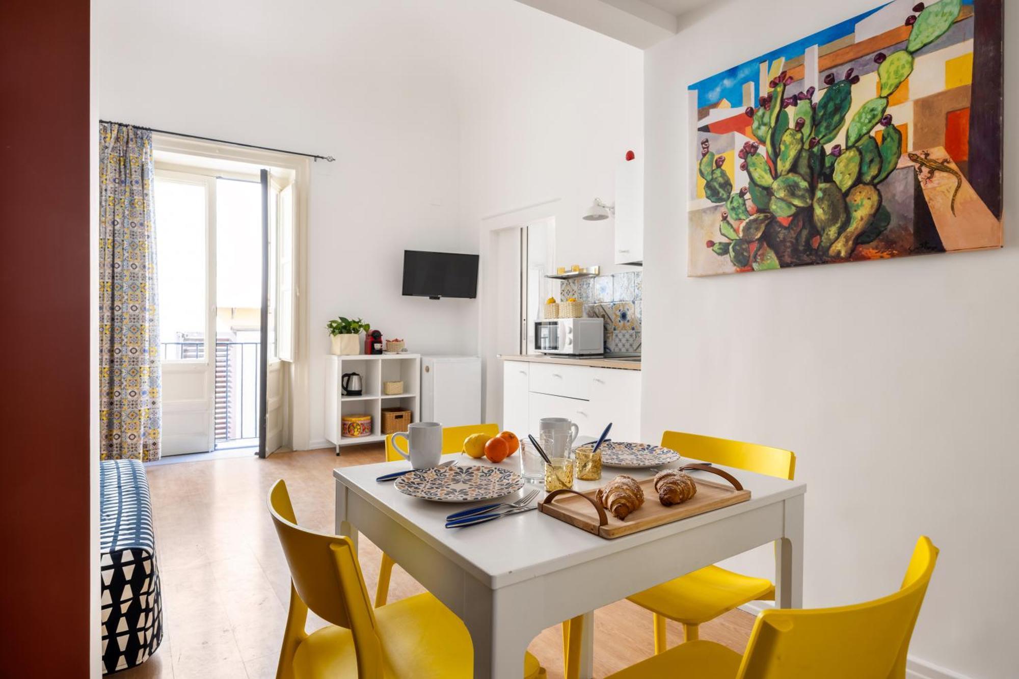 Agata E Rosalia 2 Bedroom Flat At The Quattro Canti パレルモ エクステリア 写真
