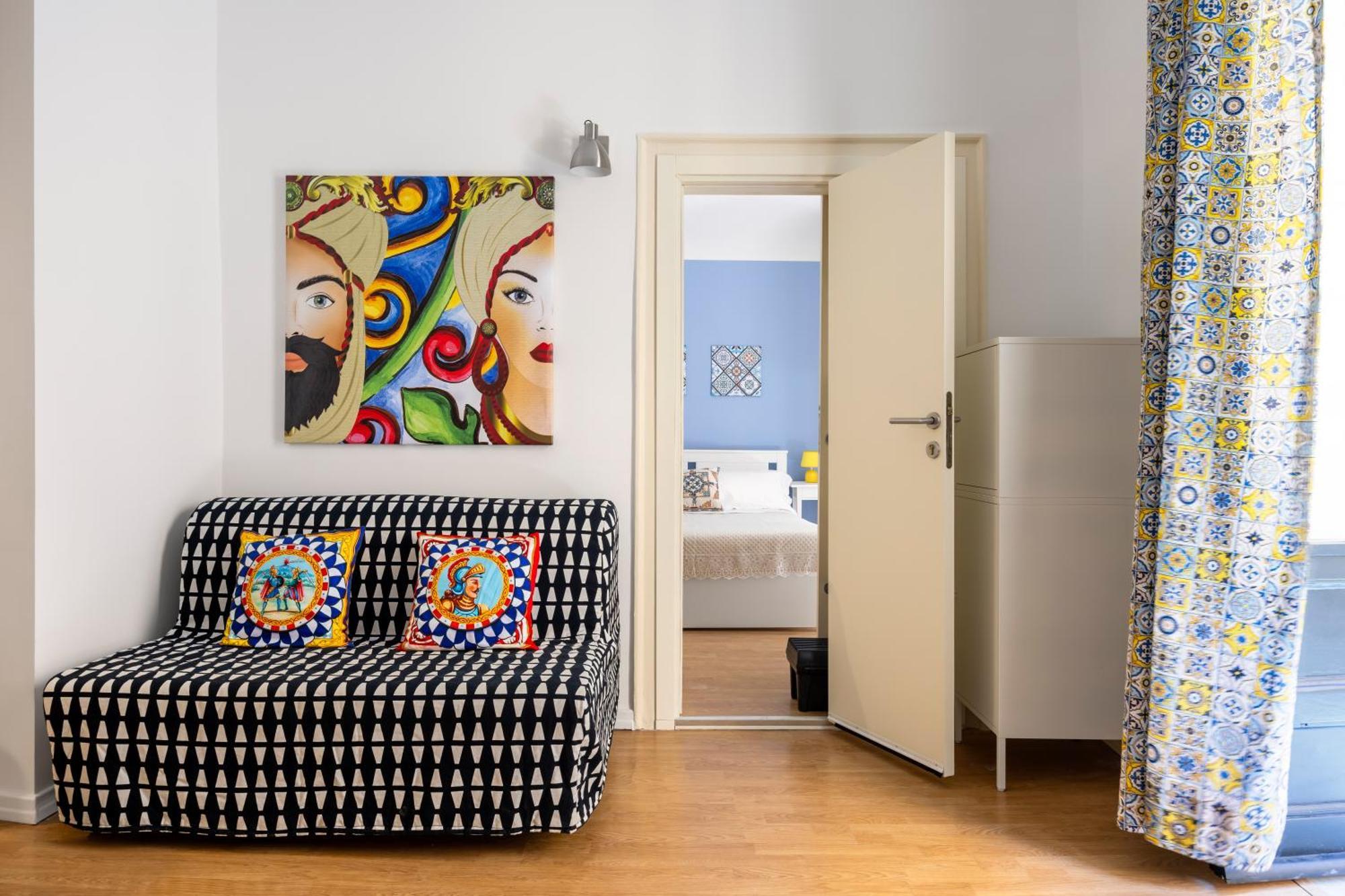 Agata E Rosalia 2 Bedroom Flat At The Quattro Canti パレルモ エクステリア 写真